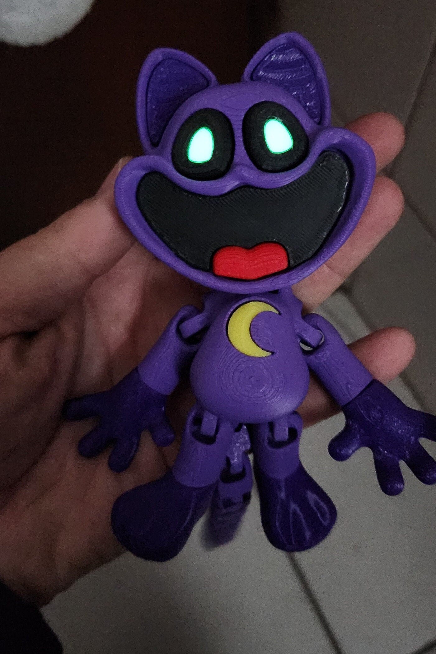 Cat Nap w/ Glow in the Dark Eyes 15cm or 6"+