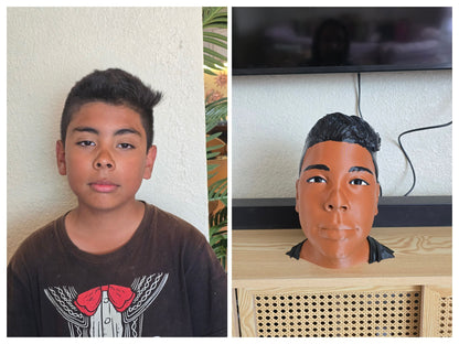 Multi-Color Custom Bust (Up to 4 Colors)
