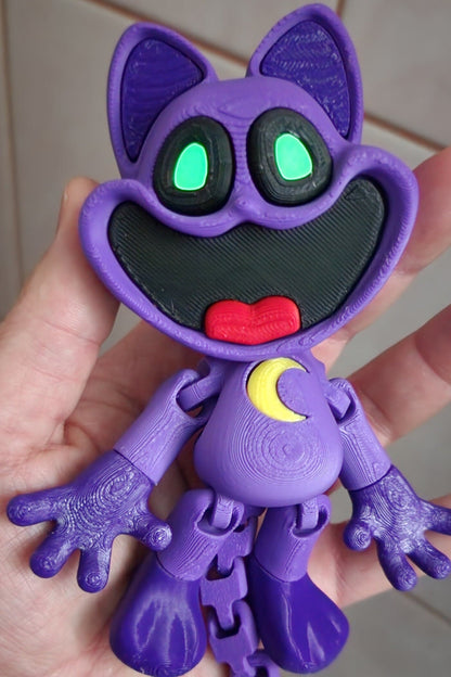 Cat Nap w/ Glow in the Dark Eyes 15cm or 6"+