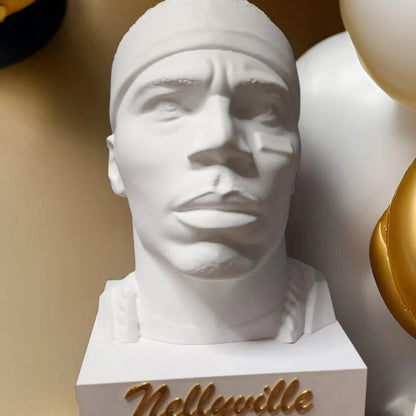 Custom 3D Printed Bust from Photo Personalized Statue Unique Gift or Memorial Keepsake