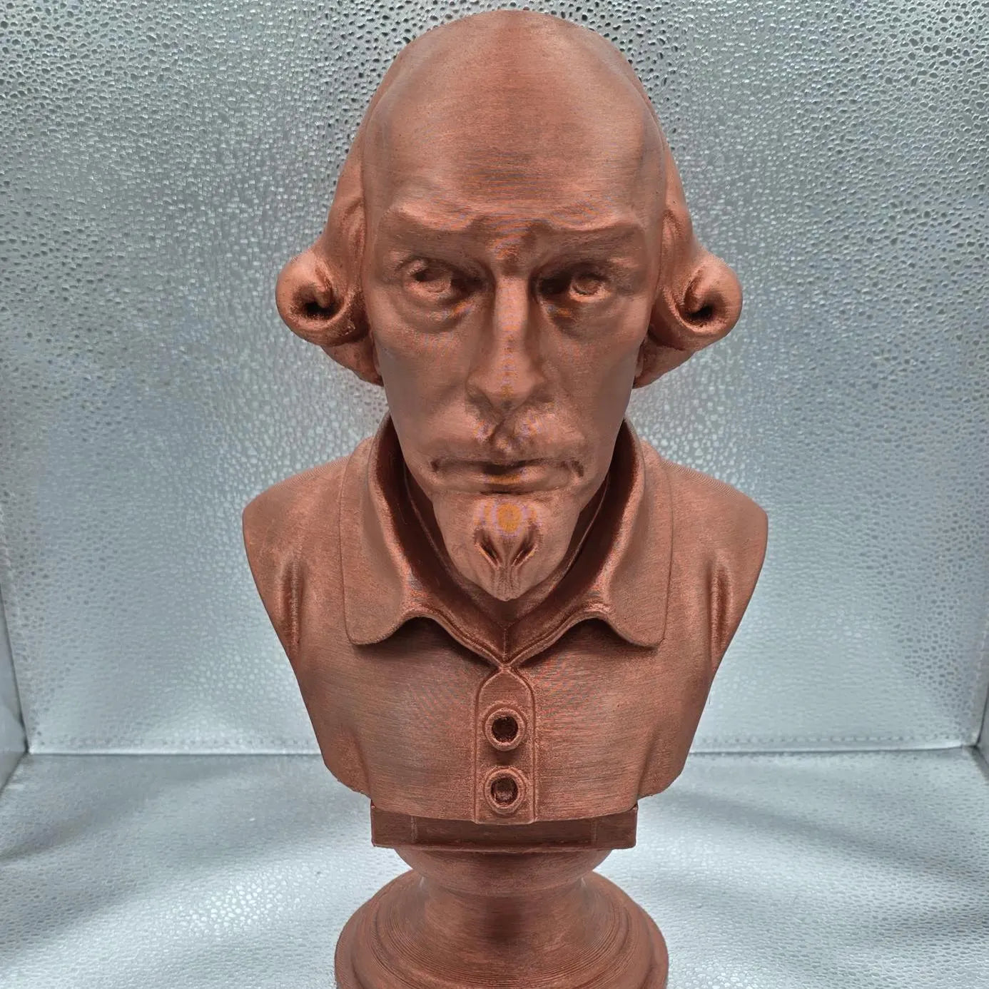 Custom 3D Printed Bust from Photo Personalized Statue Unique Gift or Memorial Keepsake